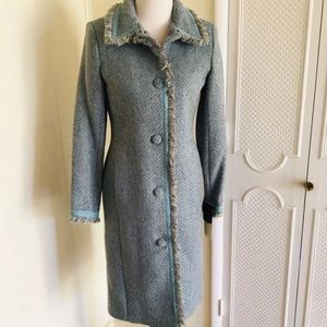 Bernardo Tweed long Coat